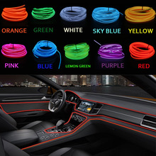 Luces LED frías de 2m para coche, iluminación Interior de neón para Suzuki SX4, SWIFT, Alto, Liane y Grand Vitara 2024 - compra barato