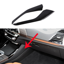 2PCS Carbon Fibre Center Console Gear Shift Decorative Strip Cover Trim for BMW X3 G01 2018 2019 Car Styling 2024 - buy cheap