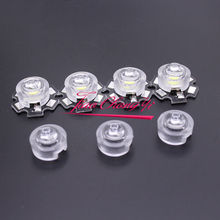 20pcs 13mm *10mm Led Lens Holder 15 30 45 60 90 100 Degree For 1w 3w LED High Power Bead Bulb 2024 - buy cheap