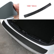 Car Sticker Door Seal Protector Trunk Guard Plate Rear Bumper Protect Stickers Carbon Fiber Door Step Scratch Film Accessories 2024 - buy cheap