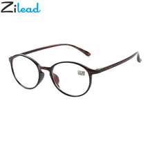 Zilead TR90 Retro Round Reading Glasses Presbyopia Glasses Women Diopter Hyperopia Presbyopic Eyeglasses +1.0 1.5 2.0 2.5 3.0 2024 - buy cheap