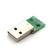 USB To DIP Adapter Converter 4 Pin For 2.54mm PCB Board Power Supply Diy Kit Electronic PCB Board Module 2024 - buy cheap