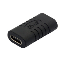 Adaptador USB tipo C hembra a hembra, adaptador de USB-C pequeño y recto, convertidor de conector USB 3,1 tipo C 2024 - compra barato