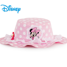 Disney Lovely Lace Princess Baby Girl Sun Hats Toddler Infant Kids Soft Cotton Summer Outdoor Breathable Beach Minnie Hats 2024 - buy cheap