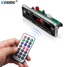 KEBIDU-reproductor de MP3 para coche, Módulo de placa decodificadora para iPhone, USB, TF, Radio FM, AUX, inalámbrico, Bluetooth, 5V, 12V, WMA, 3,5mm 2024 - compra barato