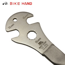 BIKEHAND Bicycle Foot Pedal Wrench Spanner 15mm Alloy Steel Long Handle Repair Tool For Road Bike Mtb Mountain Cycling 2024 - buy cheap