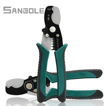 8 inch Stripping pliers Hardware tools multi-function Cable stripping Electrical stripper Manual Croppers Snips Clippers 2024 - buy cheap