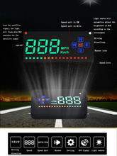 HUD-proyector Digital de velocidad para coche, velocímetro electrónico A2, pantalla frontal, proyector de parabrisas, Compatible con todos los coches 2024 - compra barato