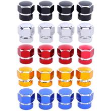 Universal Colorful 4pcs 14*12*12mm Car Tire Aluminum Alloy Color Valve Cap Suitable For Any Car Truck Bicycle Motorcycle 2024 - buy cheap