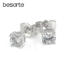 Crystal Stud Earrings Oorbellen For Women Pendientes Plata Aretes Boucle d oreille Brincos Piercing Gold Earings Jewellery E0101 2024 - buy cheap