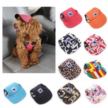 Cute Pet Dog Hat Baseball Dog Cap Outdoor Adjustable Hat For Small Dogs Canvas Cap Dog Hat Chihuahua Yorkshire Pet Accessories 2024 - buy cheap