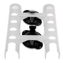 Suction Cup Fishing Rod Holder Rack 2 Tube Rod Holder for Yacht Boat Fishing 2024 - buy cheap