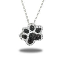XIUFEN Unique Women Necklace Full Rhinestone Dog Claw Pendant Sweater Chain Female Jewelry 2024 - buy cheap
