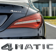Etiqueta engomada del número de las letras 4matic 3D, insignia del maletero trasero del coche, emblema, calcomanía para Mercedes Benz W202 W204 W163 W164 W166 AMG GLA W205 2024 - compra barato