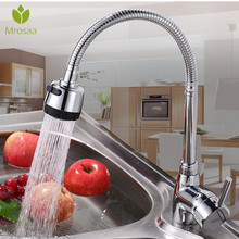Mrosaa 360 Degree Rotation Kitchen Faucet Solid Brass Pull Tap Ceramic Valve Hot Cold Mixer Sink Taps Water Outlet with Hoses 2024 - buy cheap
