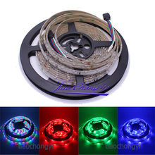 12v 5m 300leds 335 rgb colorf led vista lateral emitindo luz de tira flexível ip65 2024 - compre barato