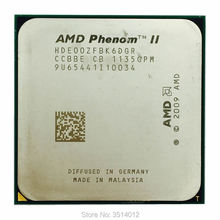 AMD Phenom II X6 1100T  3.3 GHz Six-Core Twelve-Core CPU Processor HDE00ZFBK6DGR Socket AM3 2024 - купить недорого