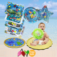 Almofada infantil inflável para brinquedos, almofada criativa de dupla utilização para bebês, almofada inflável para brincadeira de água 2024 - compre barato