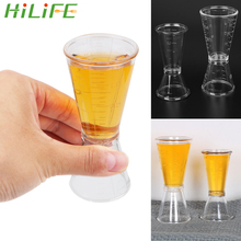 HILIFE For Home Bar Party Cocktail Measure Cup Measuring Cup Cocktail Shaker Jigger Short Drink Measurement Bar Accessories 2024 - buy cheap