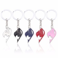 Llavero con colgante de cola de Hada, joyería de Anime de moda, 5 colores, Charms acrílicos, mago, baile, regalo 2024 - compra barato