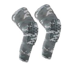 Anti-Collsion Breathable Knee Pads Camouflage Knee Pads Leg Sleeve For Basketball Football Mountaineering Pro Outdoor Sports 2024 - buy cheap