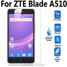 For ZTE Blade A510 / A510T / BA510 Tempered Glass Film For ZTE Blade A 510 Phone Screen Protector Cover Protective Film Case 2024 - buy cheap