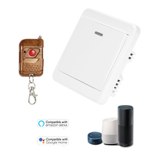 EWeLink-Botón de salida de puerta WiFi, interruptor de liberación inalámbrica de 433MHz, cerradura electrónica, sin Sensor de bloqueo, sistema de Control de acceso 2024 - compra barato