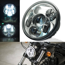 For Street Triple 5.75" LED headlight Motor motorcycle headlamp assembly for Speed,T509, 955, Headlights 2024 - buy cheap