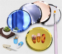 New 100Pcs Dual-ended Nail Polish Cream Mixing Spatula Spoon Stick Mirror Glass False Nail Tips Display Board Color Palette 2024 - buy cheap