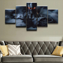 Game Poster Canvas Printed 5 Panel Sci Fi Robot Wall Art Painting Home Decor For Living Room Pictures Modern Cuadros Artwork 2024 - buy cheap