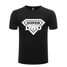 Super Dad Novelty Creative Gift Mens Men T Shirt Tshirt 2018 New Short Sleeve O Neck Cotton Casual T-shirt Top Tee 2024 - buy cheap