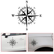 VODOOL 15*15 см NSWE Compass Автомобильная наклейка светоотражающая виниловые наклейки для автомобиля мотоцикла лодки 2024 - купить недорого