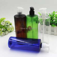 Dispensador de shampoo 500ml, para embalagem de cosméticos, emulsão/loção, cc, recipiente líquido recarregável 2024 - compre barato