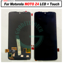 Новый экран протестирован для Motorola Moto Z4 ЖК-дисплей кодирующий преобразователь сенсорного экрана в сборе сменный экран для Moto Z4 ЖК-дисплей 2024 - купить недорого