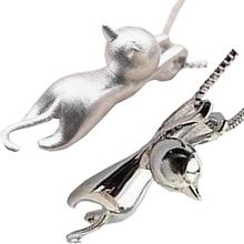 Cute Cat Pendant Clavicle Chain For Women Long Wild Clavicle Chain Refined Fashion Ladies Necklace Clothing Accessories 2024 - buy cheap