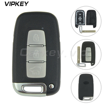 Remotekey 3 button replacement Smart case cover shell for Hyundai IX35 Accent Elantra Veloster 2024 - buy cheap