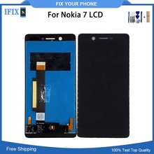 Para Nokia 7 para Nokia7 N7 LCD con adhesivo 3M gratuito y pantalla de herramientas MONTAJE DE digitalizador con pantalla táctil 2024 - compra barato