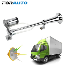 FORAUTO-bocina de aire para coche, compresor Universal de 12V, 130DB, 17,7 pulgadas, Trompeta única, súper fuerte 2024 - compra barato