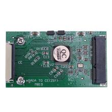 1 шт. мини-адаптер для жесткого диска адаптер карта mSATA PCI-E SSD до 40pin 1,8 дюймов ZIF CE конвертер карта для Mac PC 2024 - купить недорого