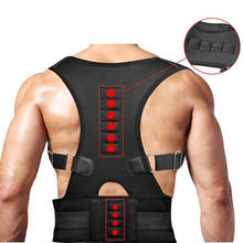 Corretor de postura da coluna magnético, proteção para as costas, ombro, terapia de alívio, corcunda, coluna vertebral, suporte de costas 2024 - compre barato