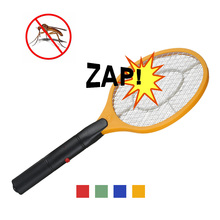 Operated Hand Racket Electric Mosquito Swatter Insect Home Garden Bug Fly Mosquito Zapper Swatter Killer Pest Reject Dropship 2024 - buy cheap