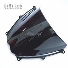 High Quality Windshield WindScreen Double Bubble For Suzuki GSXR 1000 R gsxr 1000r  GSXR1000 K7 2007 2008 gsxr-1000 r k7 07 08 2024 - buy cheap