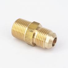 Tubo OD de ajuste, 3/8 " - 3/8" NPT, macho, latón, SAE, 45 grados, adaptadores, conectores, 1000PSI 2024 - compra barato