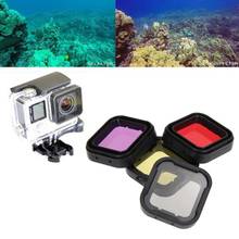 4PCS Underwater Diving Filter Lens Cover UV Filter for GoPro Hero 2024 - buy cheap