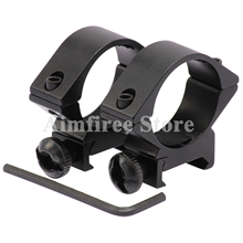 Low Profile 30mm Scope Mount Rings Tactical Picatinny Weaver 20mm Rail Mount for Rifle Flashlight Laser Sight 2pcs/set 2024 - buy cheap