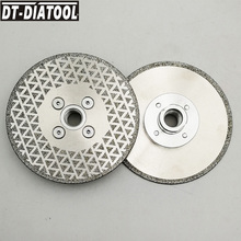 2pieces/set Electroplated  5/8-11 thread Diamond Cutting Disc Grinding Wheel Saw Blades for Marble Stone 2024 - buy cheap