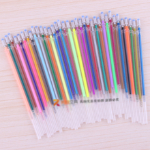 36PCS Creative New 36 Colors A Set Flash Ballpoint Gel Pen Highlight Refill Color Full Shinning Refill Painting Pen 2024 - buy cheap