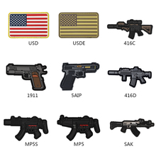 IDOGEAR TMC Tactical PVC Patch  Flag Name Large US Flag Military Badges Hook and Loop USA Flag Military Airsoft Duty 2024 - buy cheap