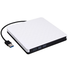 External DVD RW CD Writer USB 3.0 Slim Carbon Grain Drive Burner Reader Player Reader For PC Laptop Optical Drive 2024 - buy cheap