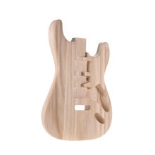 Muslady ST01-TM Unfinished Handcrafted Guitar Body Candlenut Wood Electric Guitar Body Guitar Barrel Replacement Parts 2024 - buy cheap
